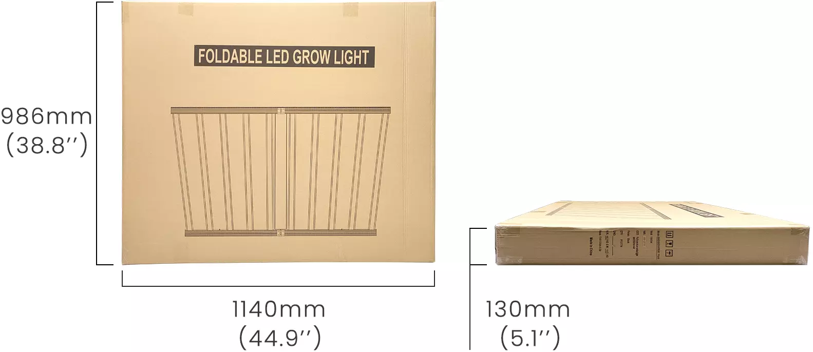 G1000V1P06 Plus Grow Light packing information